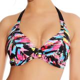 34C - Freya Swim » Venice Beach Padded Banded Halter Bikini Top (3765)