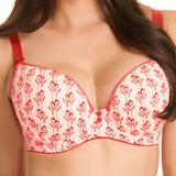 38D - Freya » Deco Flamingo Moulded Plunge Bra (1431)