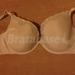 40DD - Cacique » Lace Trim Cotton Plunge Bra (146891)