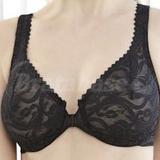 36D - Glamorise » Front Closing Stretch Lace Wonderwire (9245)