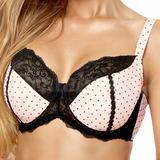 75C - Kinga » Dots Semi Padded Bra (BC-651)