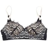 28DD - Mimi Holliday » Cookies And Cream Silk Satin Fully Padded Super Plunge (AW14-320)