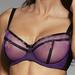 65E - Comexim » Moulin Rouge Violet Balcony Bra (540)