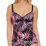 34DD - Freya Swim » Sunset Palm Underwire Plunge Tankini (AS2897)