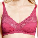 42A - Marks & Spencer » Floral Jacquard Lace Non Wired Full Cup A-dd Bra (T337105)