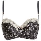 34B - F&f » Signature Spot Print Satin Balcony Bra (CA510050)