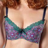 85D - Comexim » Dakota Green Plunge Bra (386)