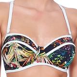 34DD - Freya Swim » Club Tropicana Padded Bandeau Bikini Top (3984)