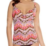 34D - Freya Swim » Inferno Soft Cup Plunge Tankini (3757)