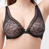 44DD - Cacique » Ultra Sheer Plunge Bra (224708)