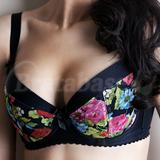 85D - Comexim » Tropical Garden Plunge Bra (191)