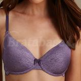 32B - Marks & Spencer » Decorine Marl Lace Wing Padded Full Cup Bra (T330399)