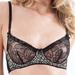 30C - Mimi Holliday » Bon Bon Noir Silk Satin Comfort Bra (AW13-158)