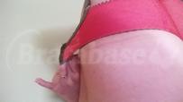 32FF - Claudette » Dessous Mesh Underwire Bra (CD2000) Wearing bra - Other view