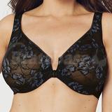 36D - Glamorise » Feeling Lacey Front-close Underwire (9246)