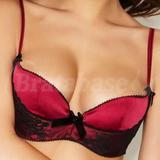 32E - Ann Summers » Bordeaux Plunge Bra