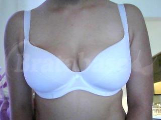 75G - Rosme » Ivonna Padded Bra (522716) Wearing bra - Front shot