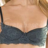 28DD - Mimi Holliday » Arielle Silk Satin & Lace Super Plunge Bra (AW12-99)