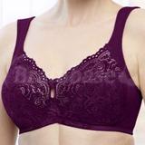 40F - Glamorise » All-over Lace Soft Cup Bra (1125)