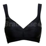 36KK - Optifit » Active Black Bra (PRACBLIN)