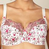 36J - Gorgeous » Dd+ Ivory Floral Lace Dd-j Full Cup Bra (1500102163)