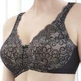 48D - Glamorise » Lace Soft Cup Bra (9050)