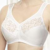 38H - Glamorise » Magiclift Cotton And Lace Bra (1011)