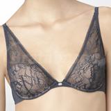 36C - Calvin Klein » Naked Glamour Convertible Lace Plunge Bra (F3326)