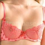 28DD - Mimi Holliday » Confetti Bomb Lace & Silk Satin Non-padded Super Plunge (AW12-161)