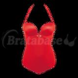 34DD - Gossard » Retro Swimwear Bandeau Plunge Swimsuit (8699)