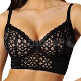 80HH - Comexim » Tara Non Padded Half Cup 3hc Underwire Longline (CMTARALG)