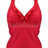 36B - Pour Moi » Splash Frill Underwired Tankini Top (6011)