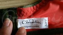 32FF - Claudette » Dessous Mesh Underwire Bra (CD2000) Label showing sizes