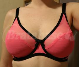 Claudette » Fishnet Scoop Neck Bra (12012)